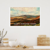 North Yorkshire Moors Print/Poster Poster (Keuken)