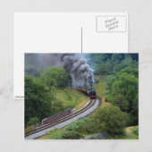 North Yorkshire Moors Railway, England Briefkaart (Voorkant / Achterkant)
