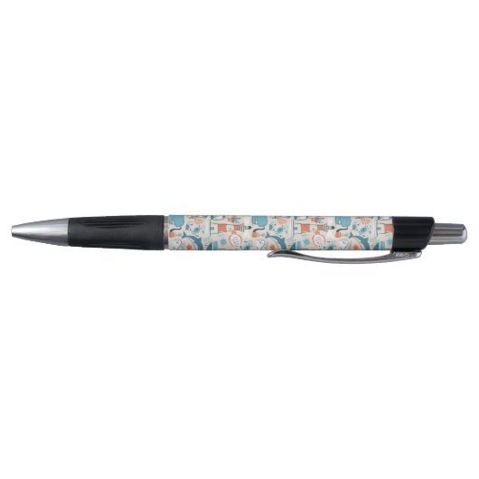 North Zee Cute Doodle Patroon Pen (Bodem)