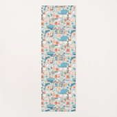 North Zee Cute Doodle Patroon Yogamat (Voorkant)