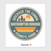 Northampton borough, Pennsylvania Sticker (Vel)