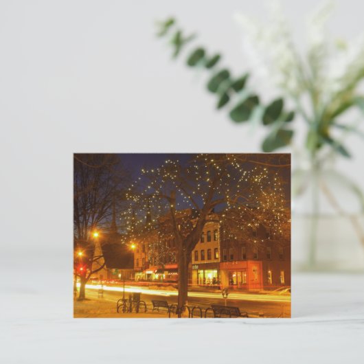 Northampton Downtown Lights Briefkaart (Staand voorkant)