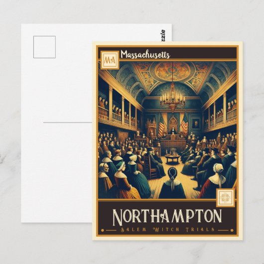 Northampton, Massachusetts |  Briefkaart (Voorkant / Achterkant)