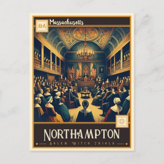 Northampton, Massachusetts |  Briefkaart (Voorkant)