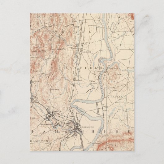 Northampton, Massachusetts Briefkaart (Voorkant)