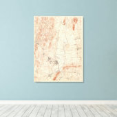 Northampton, Massachusetts Canvas Afdruk (Insitu (Houten vloer))