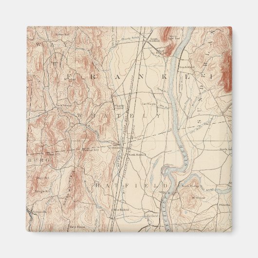 Northampton, Massachusetts Magneet (Voorkant)