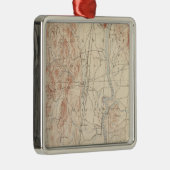 Northampton, Massachusetts Metalen Ornament (Rechts)