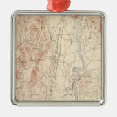 Northampton, Massachusetts Metalen Ornament (Voorkant)