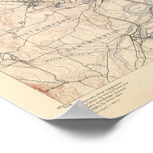 Northampton, Massachusetts Poster (Hoek)