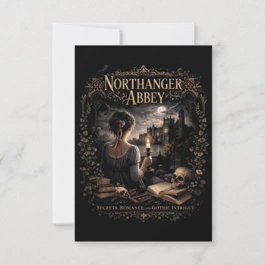 Northanger Abbey Bedankkaart (Voorkant)