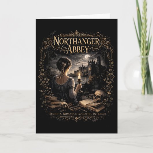 Northanger Abbey Feestdagen Kaart (Voorkant)