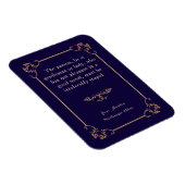 Northanger Abbey Jane Austen Regency Book Quote Magneet (Rechterzijde)