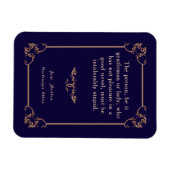 Northanger Abbey Jane Austen Regency Book Quote Magneet (Horizontaal)