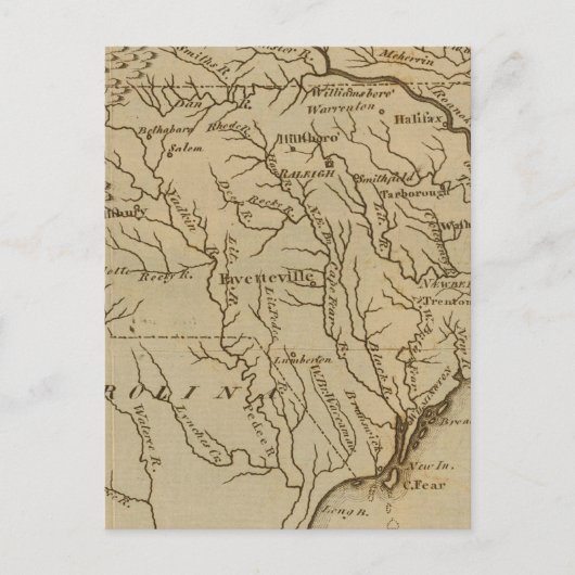 NorthCarolina Briefkaart (Voorkant)