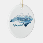 Northcarolina Keramisch Ornament (Rechts)