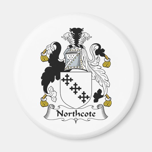 Northcote Family Crest Magneet (Voorkant)