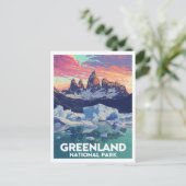 Northeast Greenland National Park Briefkaart (Staand voorkant)