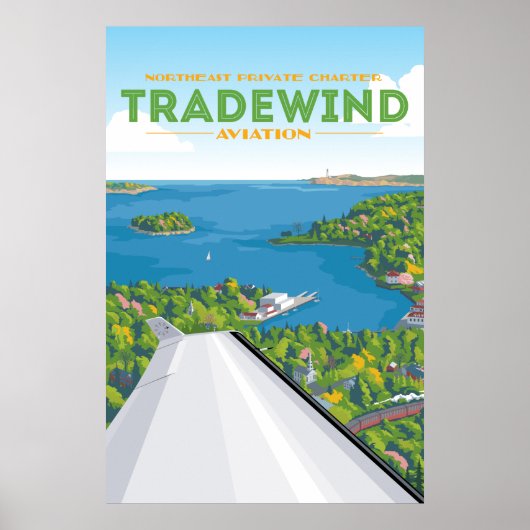 Northeast Spring Tradewind Aviation Poster (Voorkant)