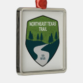 Northeast Texas Trail Metalen Ornament (Rechts)