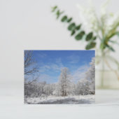 Northeast Winter Scene Briefkaart (Staand voorkant)