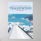 Northeast Winter Tradewind Aviation Poster (Voorkant)