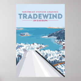 Northeast Winter Tradewind Aviation Poster
