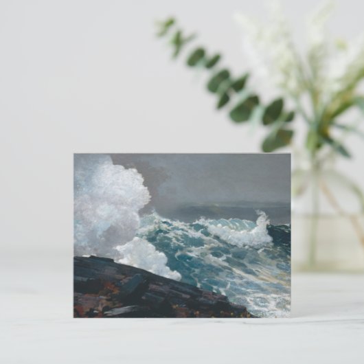 Northeaster Feestdagenkaart (Staand voorkant)