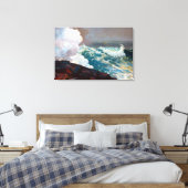 Northeaster van Winslow Homer 1895 Canvas Afdruk (Insitu (Slaapkamer))