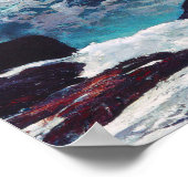 Northeaster van Winslow Homer Poster (Hoek)