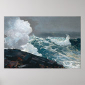 Northeaster, Winslow Homer Poster (Voorkant)
