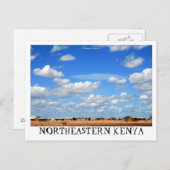 Northeoost Kenya Post Card Briefkaart (Voorkant / Achterkant)