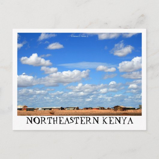 Northeoost Kenya Post Card Briefkaart (Voorkant)