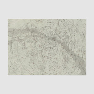 Norther Night Sky-kaart Tissuepapier