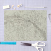 Norther Night Sky-kaart Tissuepapier (Craft)