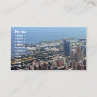 Northerly Island Park, Chicago, IL Visitekaartje