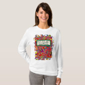 Northern Bird Folk Art Ongewone Fellowship T-shirt (Voorkant volledig)