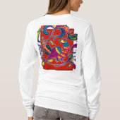 Northern Bird Folk Art Ongewone Fellowship T-shirt (Achterkant)