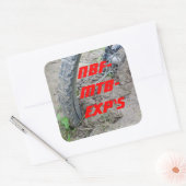 Northern Blackforest Mountainbike Explorers Vierkante Sticker (Envelop)