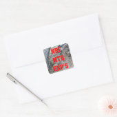 Northern Blackforest Mountainbike Explorers Vierkante Sticker (Envelop)