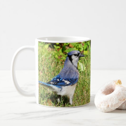 Northern Blue Jay Koffiemok (Met donut)