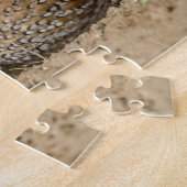 Northern Bobwhite quail babies at gewicht for drin Legpuzzel (Zijkant)
