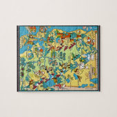 Northern California Pictorial Map Legpuzzel (Horizontaal)