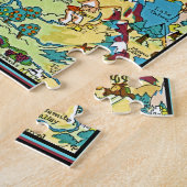 Northern California Pictorial Map Legpuzzel (Zijkant)