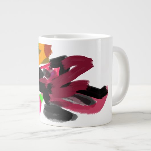  Northern Cardinal  autumn Grote Koffiekop (Voorkant rechts)