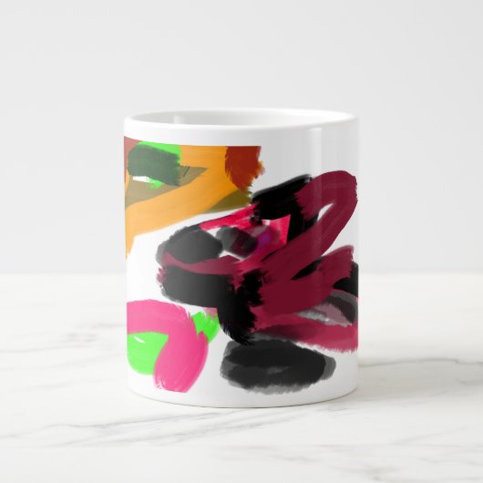  Northern Cardinal  autumn Grote Koffiekop (Voorkant)