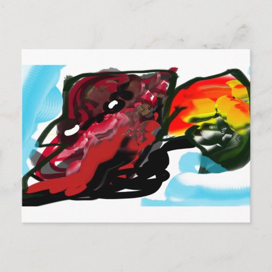 Northern Cardinal  Autumn joy Briefkaart (Voorkant)