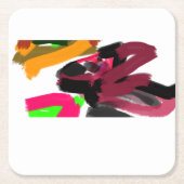  Northern Cardinal  autumn Kartonnen Onderzetters (Voorkant)