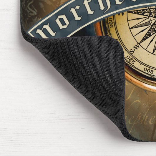 Northern Compass Mousepad Muismat (Hoek)
