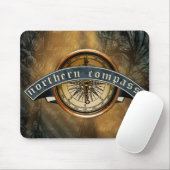 Northern Compass Mousepad Muismat (Met muis)